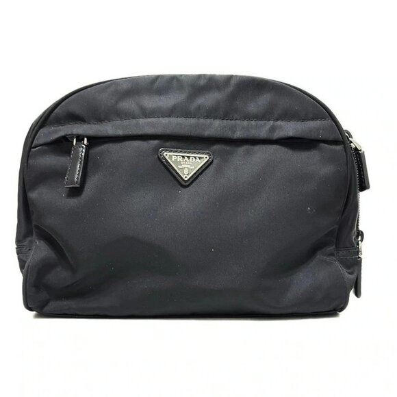 PRADA - Black Nylon Pouch